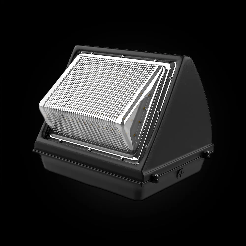 LED Wall Pack Light 120W with Dusk-to-Dawn Sensor 5700K 16300LM, Forward Throw, Waterproof Wall Mount Security Lighting, UL, DLC Premium