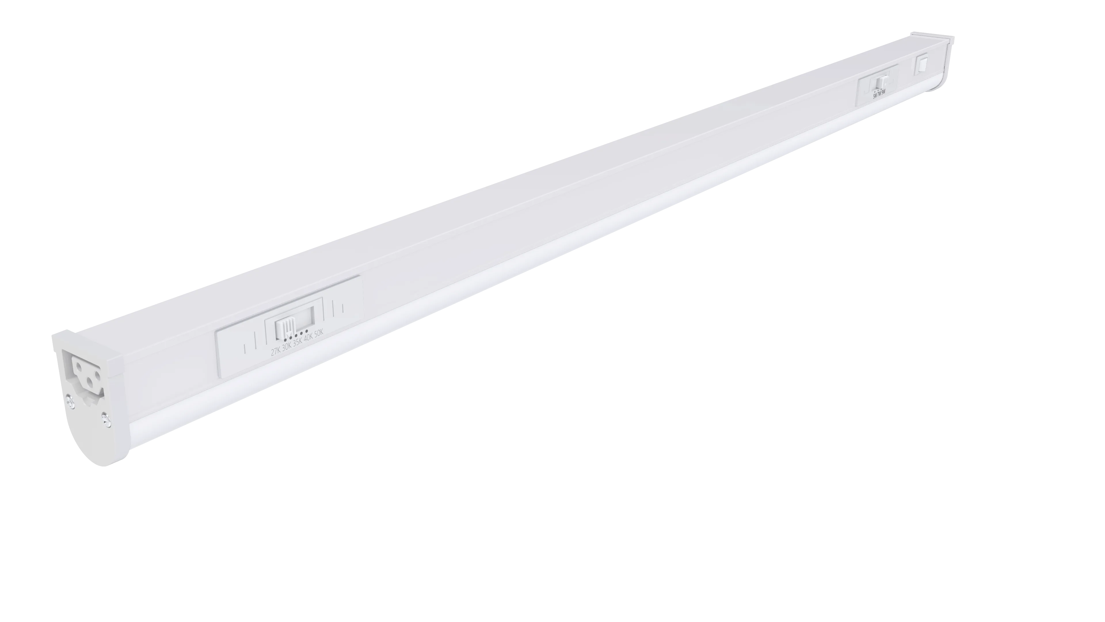 Linear Strip, Under Cabinet/Cove, 47", PowerSet 18/15/12W, FieldCCeT 2700/3000/3500/4000/5000K, 120V