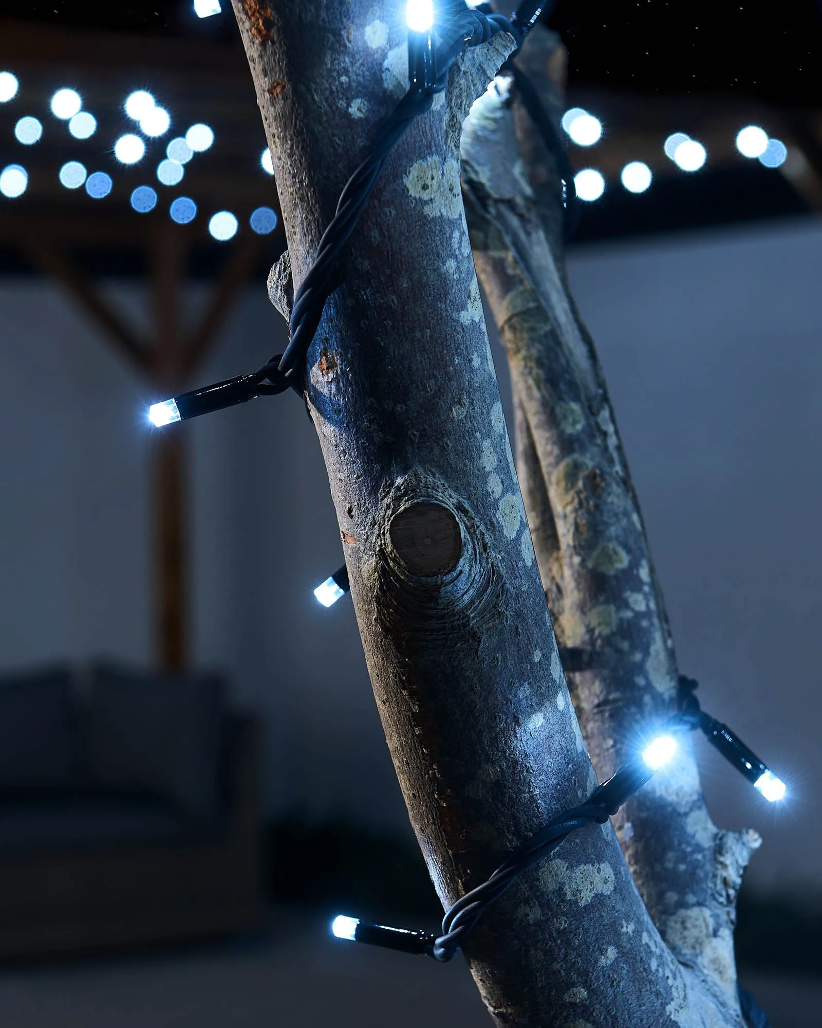 LINK PRO LED String Lights, Black Cable, White
