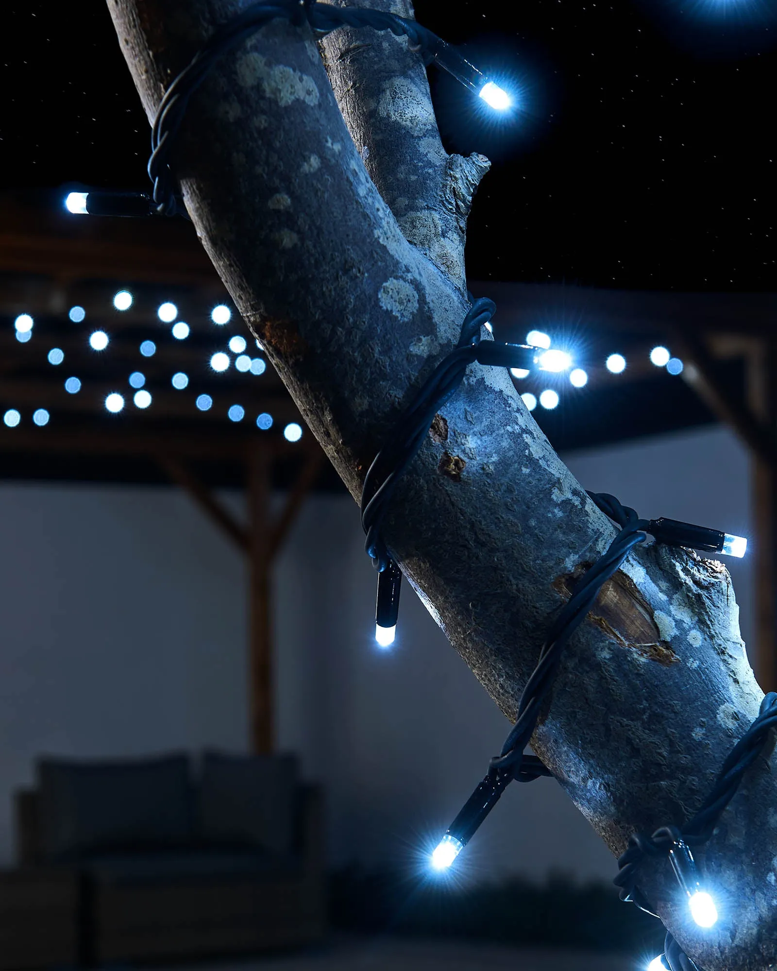 LINK PRO LED String Lights, Black Cable, White