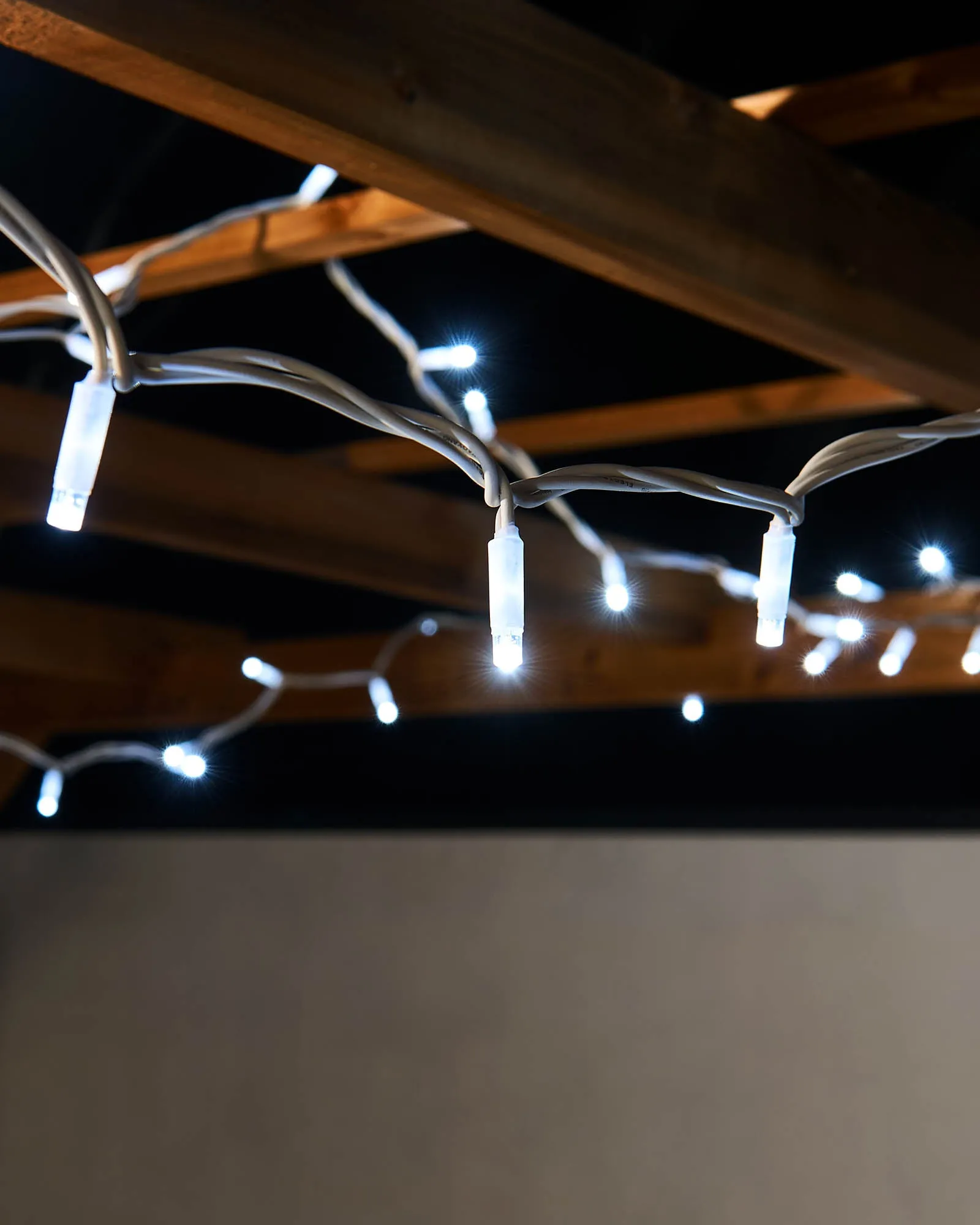 LINK PRO LED String Lights, White Cable, White
