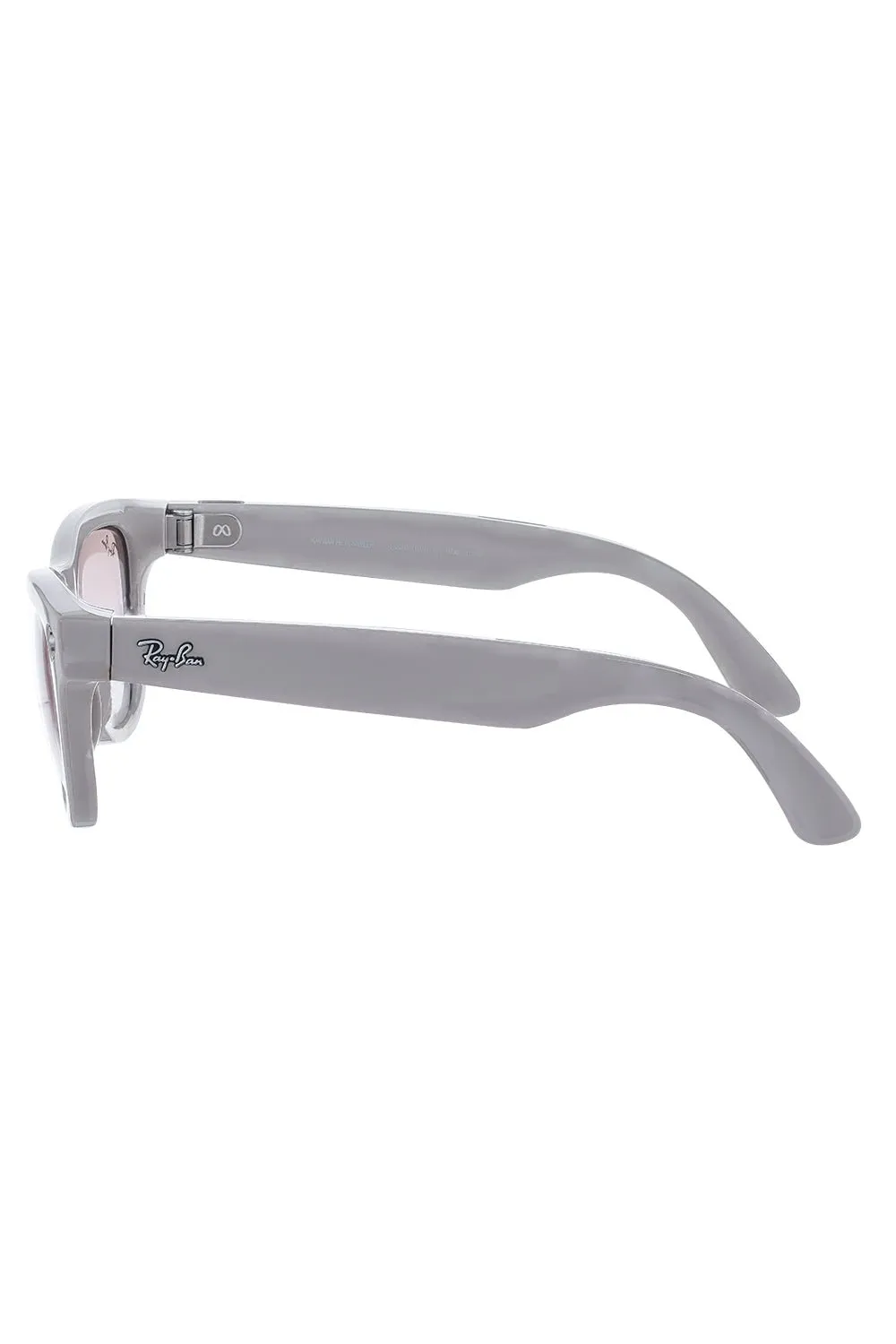 Meta Skyler Sunglasses - Shiny Gray Pink