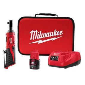 Milwaukee M12IR-201B 12V 2.0Ah 3/8" Square Cordless Ratchet Kit