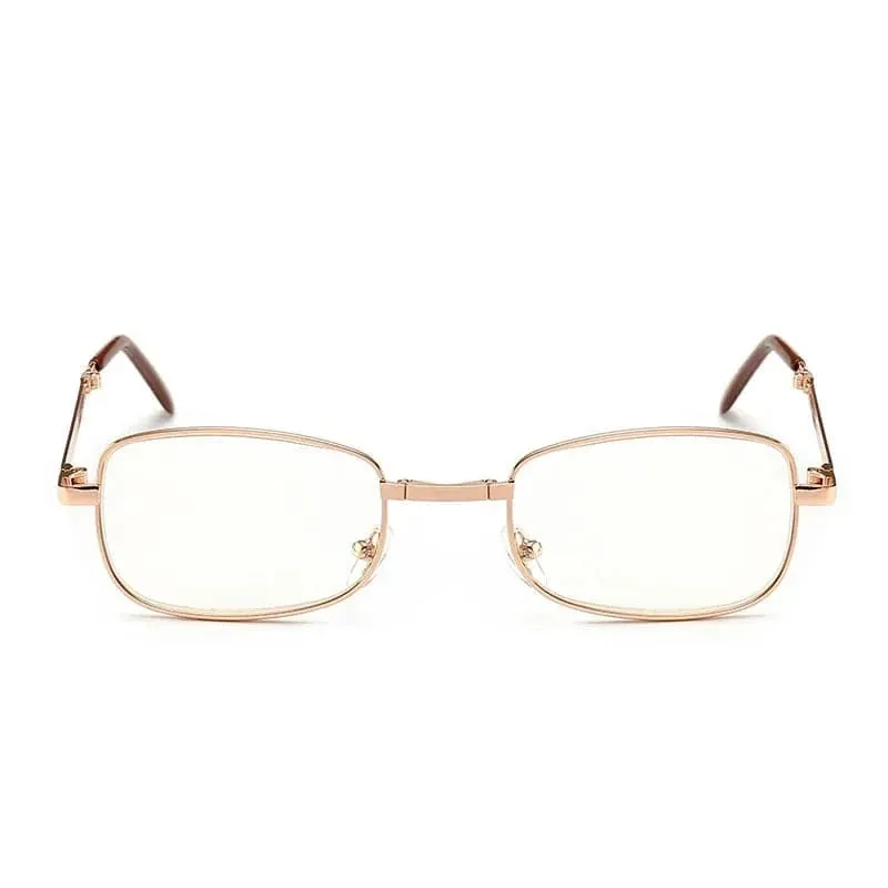 Multifocal Folding Reading Glasses Anti-blue Light HD Lenses Reading Glasses