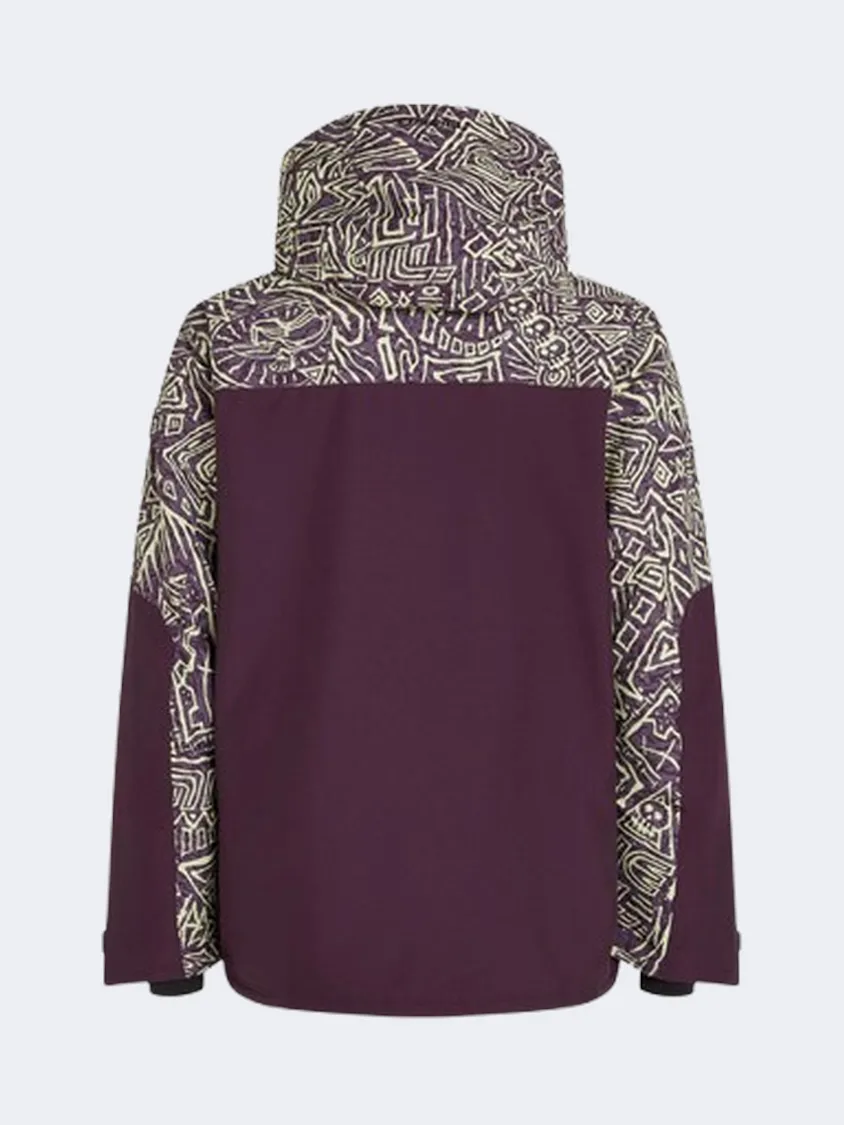 ONeill Originals Block Men Skiing Jacket Dark Purple Sketche