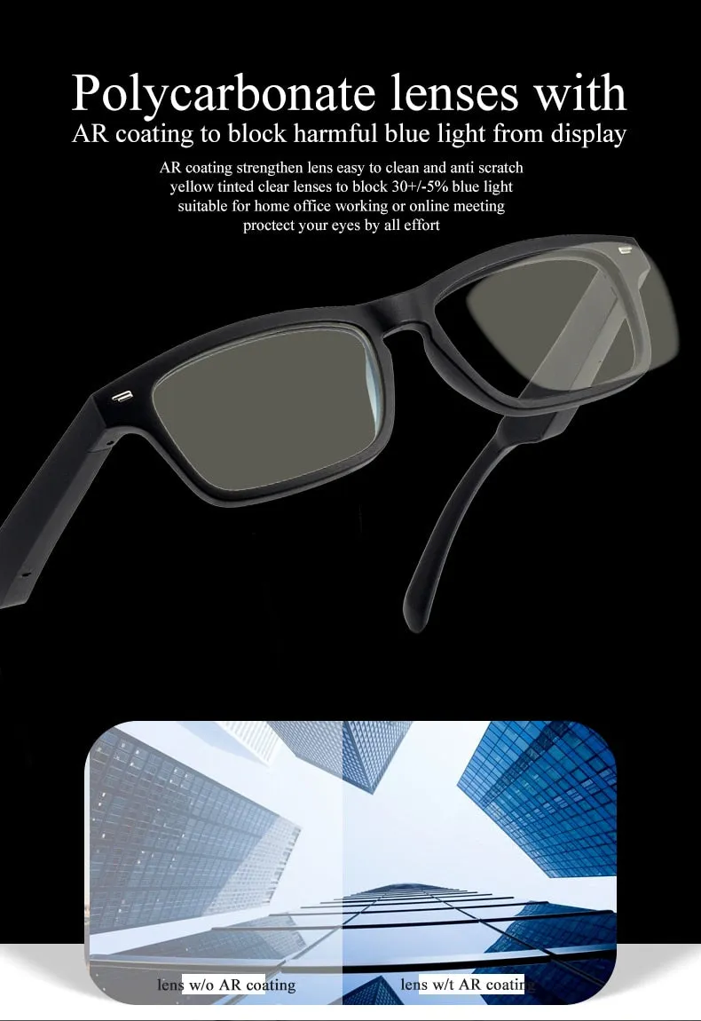 Outdoor Sports Music Bluetooth 5.0 Smart Sunglasses