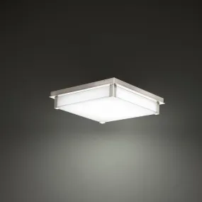 Polar LED Flush Mount in Brushed Nickel