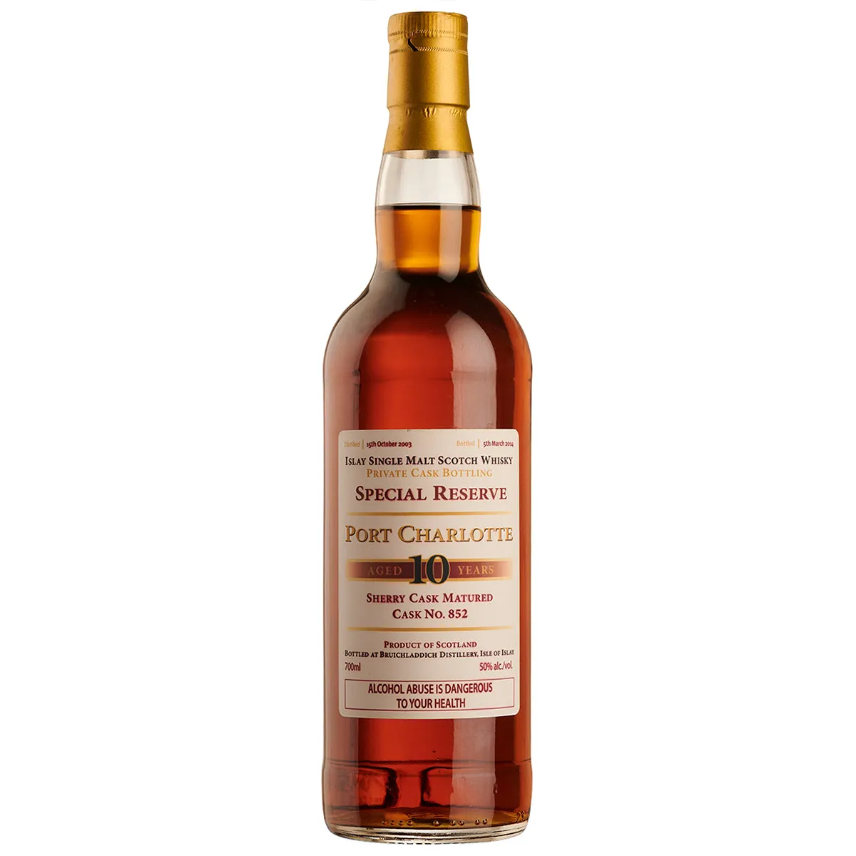 Port Charlotte 10 Year Old Private Cask