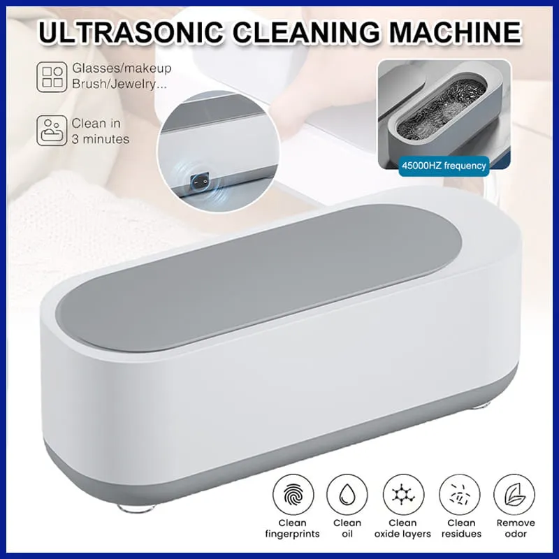 Portable Ultrasonic Cleaner: Jewelry, Watch, and Delicate Item Revival