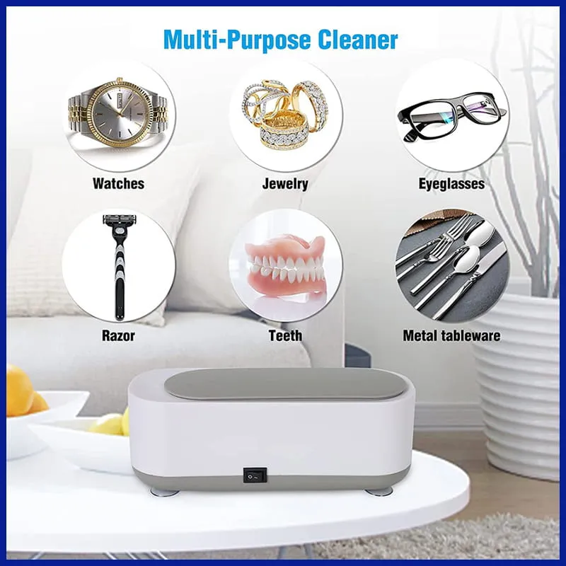Portable Ultrasonic Cleaner: Jewelry, Watch, and Delicate Item Revival