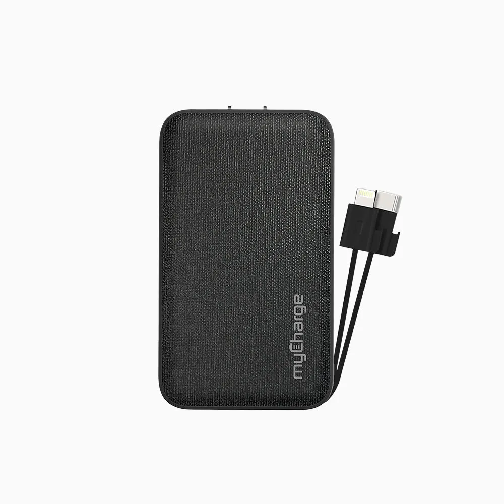 PowerHub™ Ultra 10K Portable Charger W/ Built-in Cables & Wall Plug