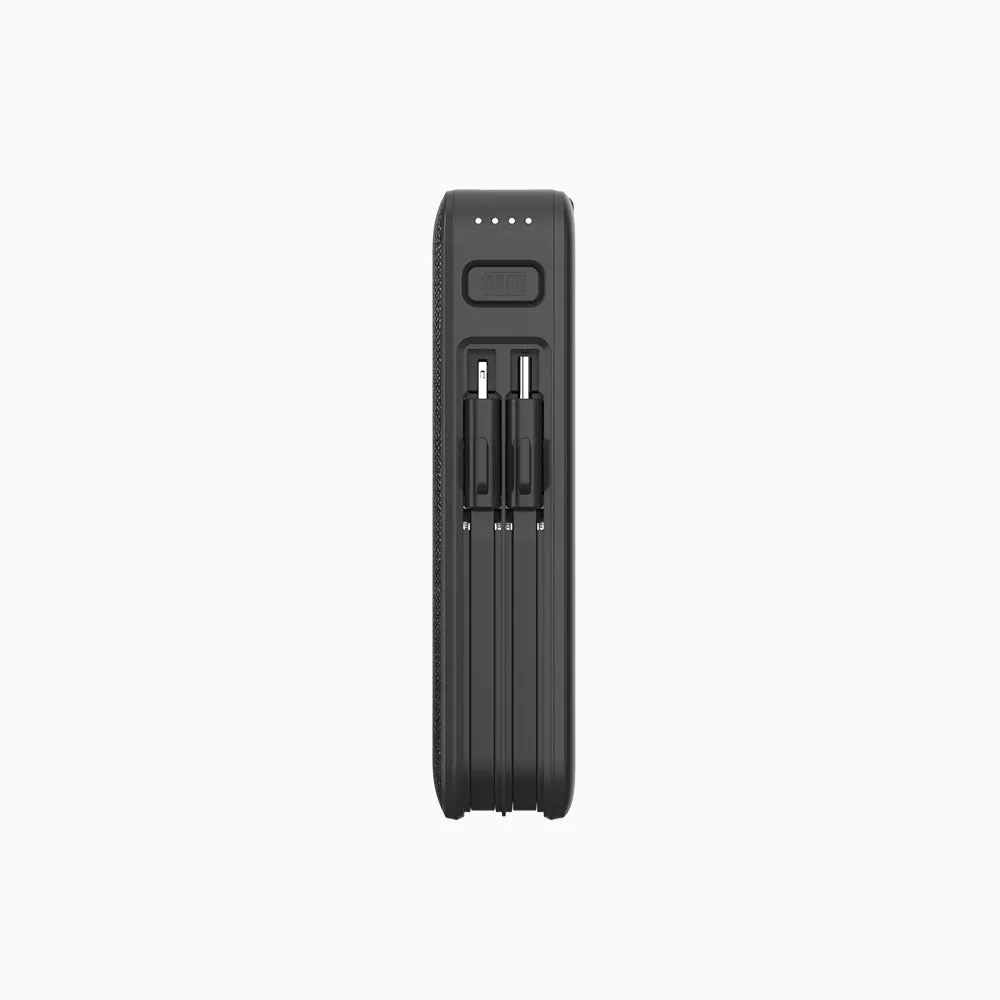 PowerHub™ Ultra 10K Portable Charger W/ Built-in Cables & Wall Plug