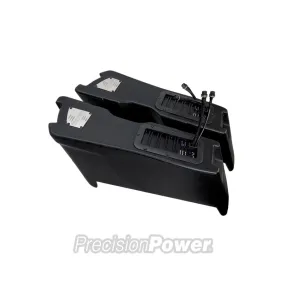 Precision Power HD14.SBWL Clutch Side & HD14.SBWR Brake Side Saddlebag Powered Subs For 2014-2023 Harley Davidson® Touring Models [ HD14 SBWL HD14 SBWR XD ][ HD14SBWL HD14SBWR XD ]