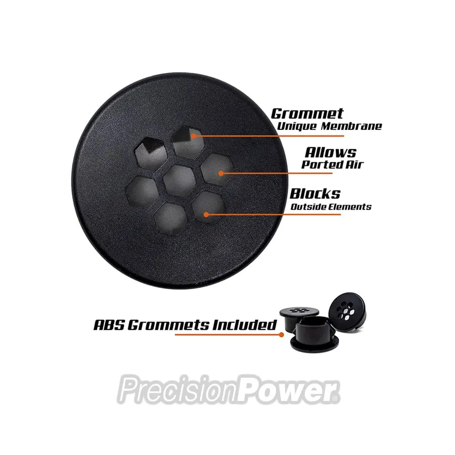 Precision Power HD14.SBWL Clutch Side & HD14.SBWR Brake Side Saddlebag Powered Subs For 2014-2023 Harley Davidson® Touring Models [ HD14 SBWL HD14 SBWR XD ][ HD14SBWL HD14SBWR XD ]