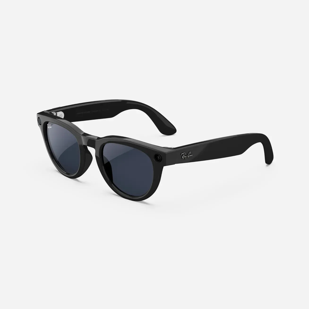 Ray-Ban Meta Headliner - (F) Shiny Black - (L) Clear to Sapphire Transitions - (Standard)