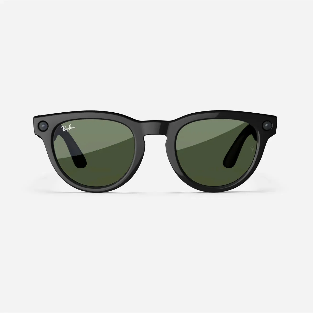 Ray-Ban Meta Headliner - (F) Shiny Black - (L) Green Polarised - (Standard)