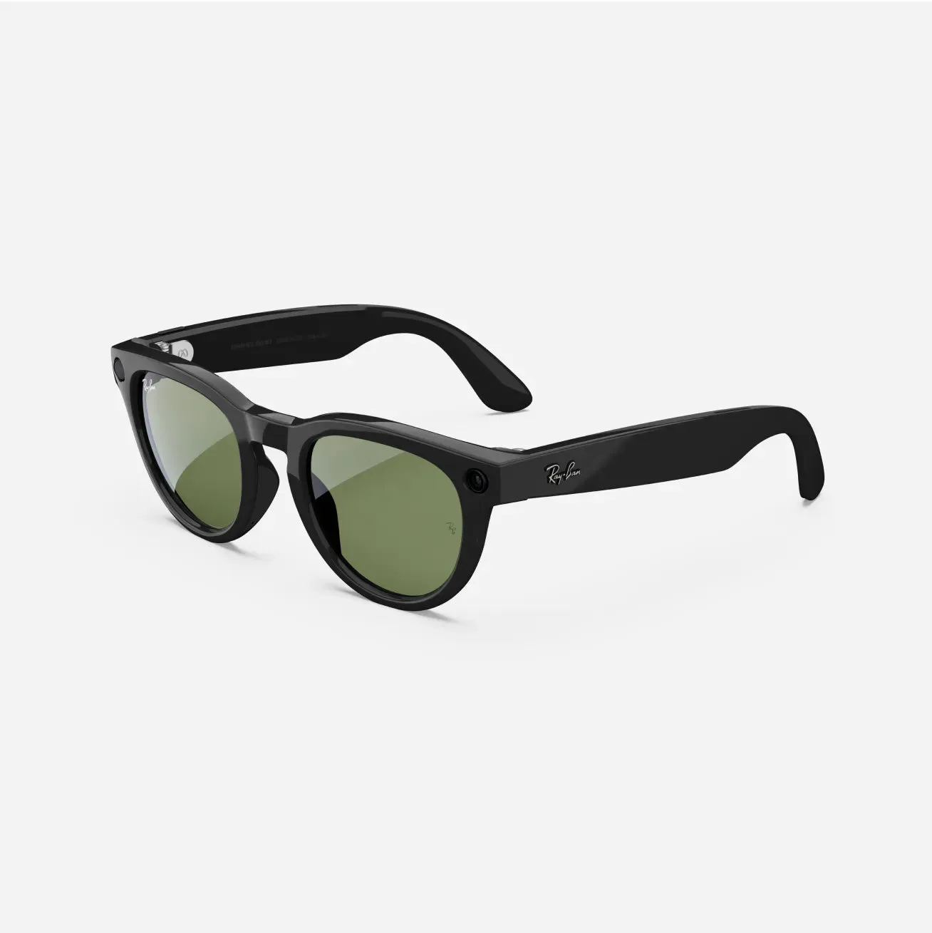 Ray-Ban Meta Headliner - (F) Shiny Black - (L) Green Polarised - (Standard)