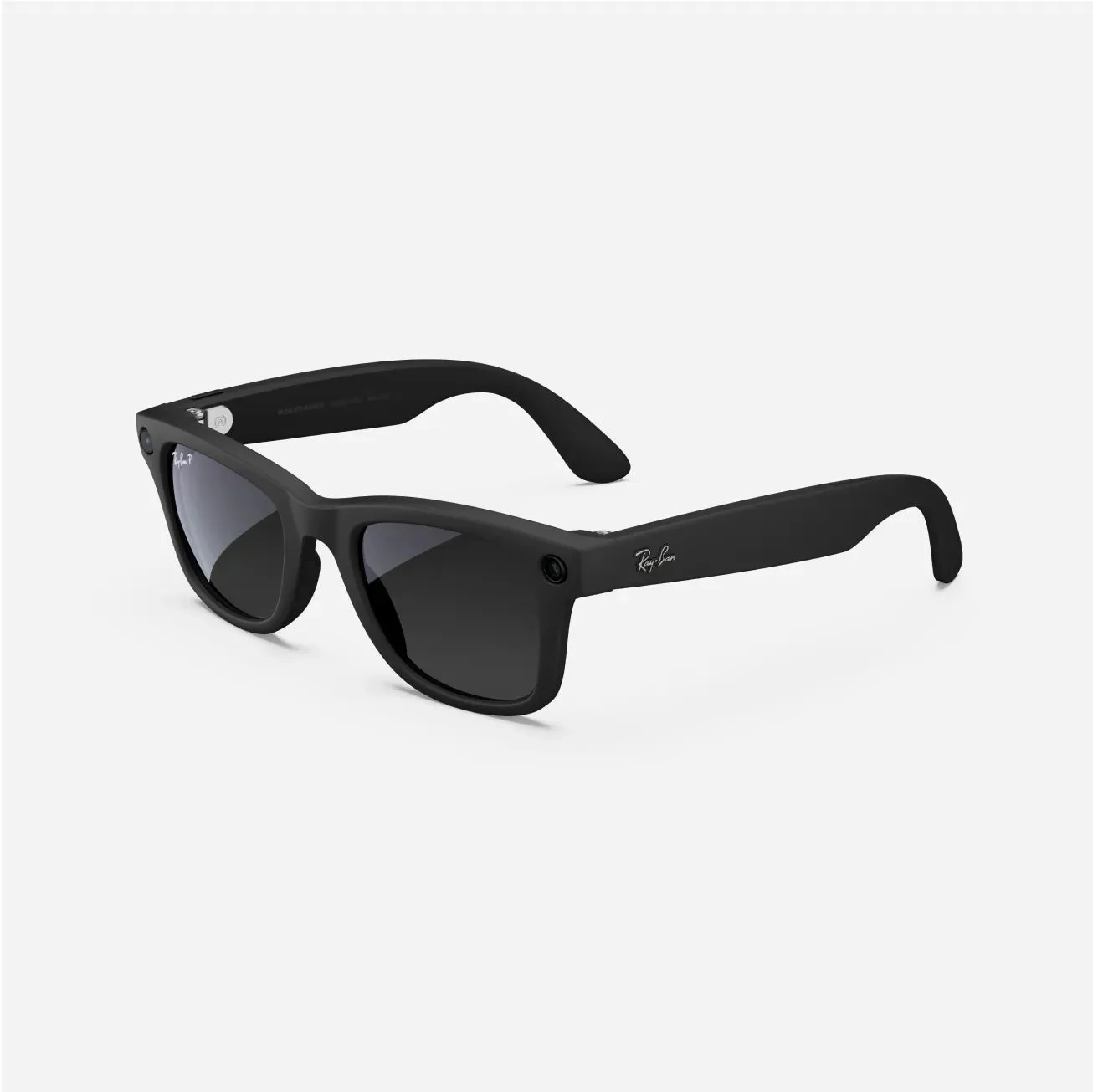 Ray-Ban Meta Wayfarer - (F) Matte Black - (L) Clear to Graphite Green Transitions - (Standard)