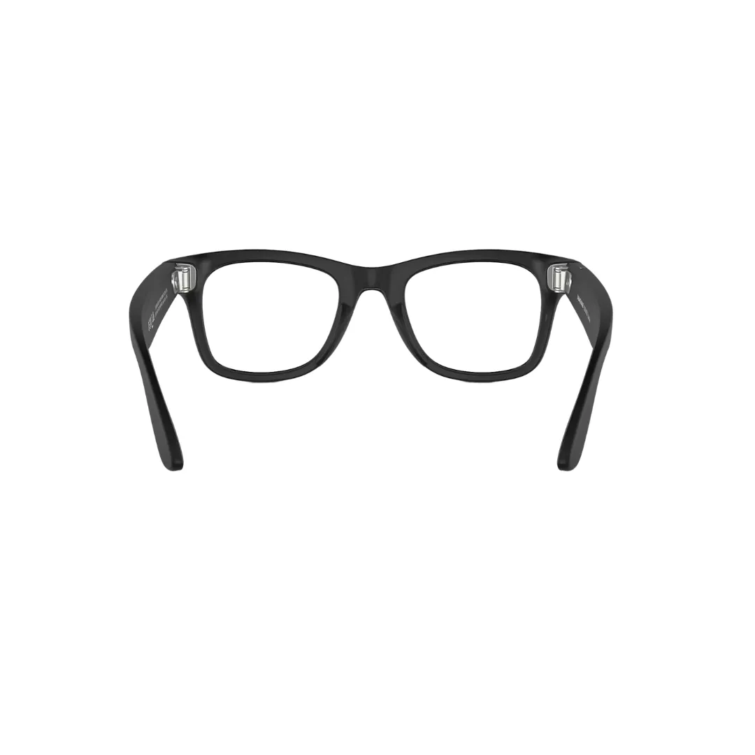 Ray-Ban Meta Wayfarer - (F) Matte Black - (L) Clear to Graphite Green Transitions - (Standard)