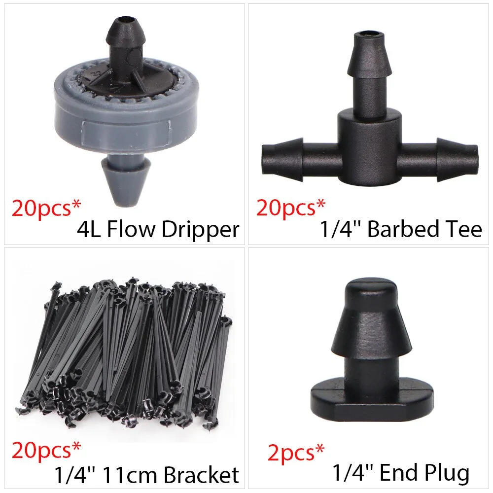 RBCFHl 5-100m 4/7mm PVC Garden Watering Hose  Micro Irrigation Pipe Drip Irriation Tubing Sprikler for Lawn Balcony Greenhouse