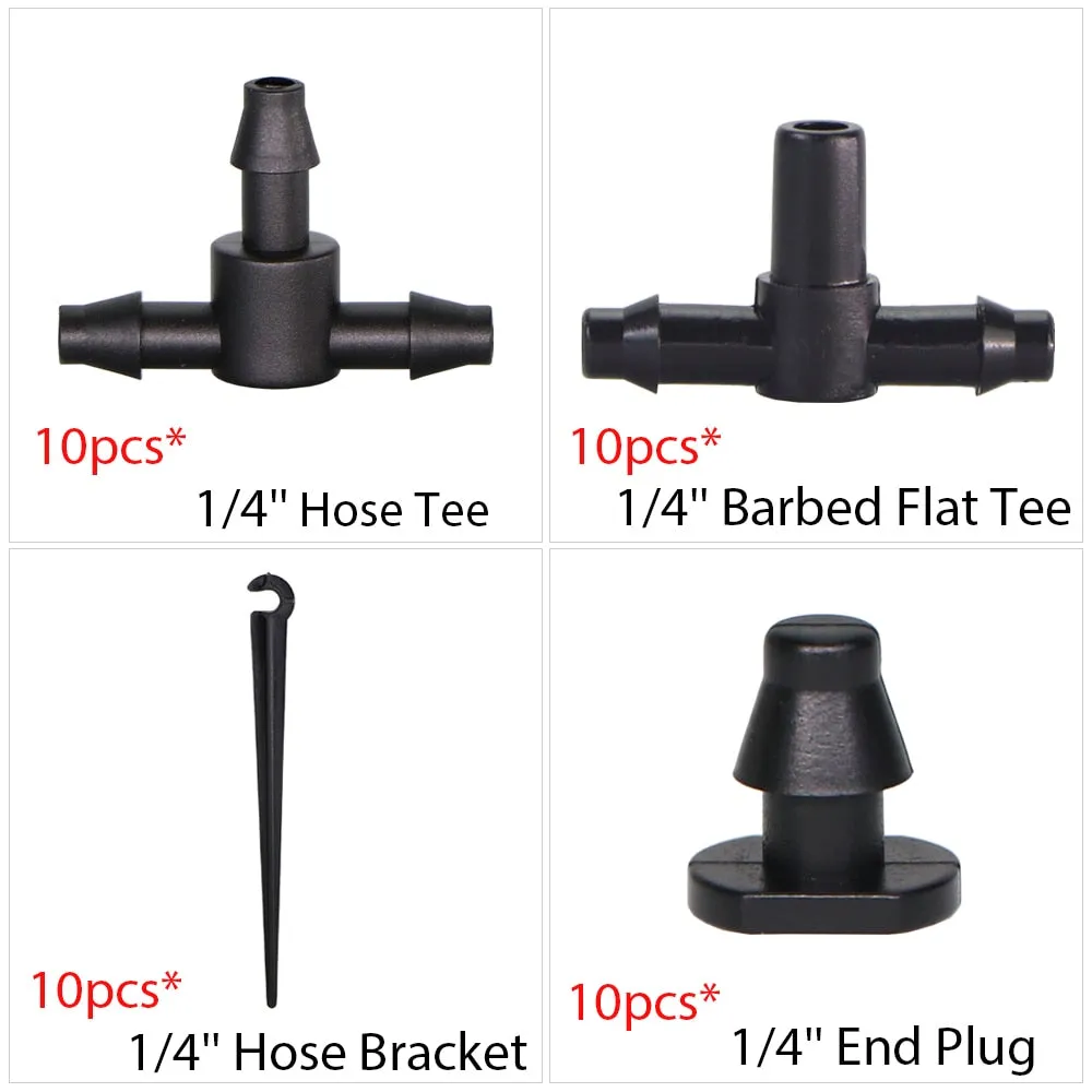 RBCFHl 5-100m 4/7mm PVC Garden Watering Hose  Micro Irrigation Pipe Drip Irriation Tubing Sprikler for Lawn Balcony Greenhouse