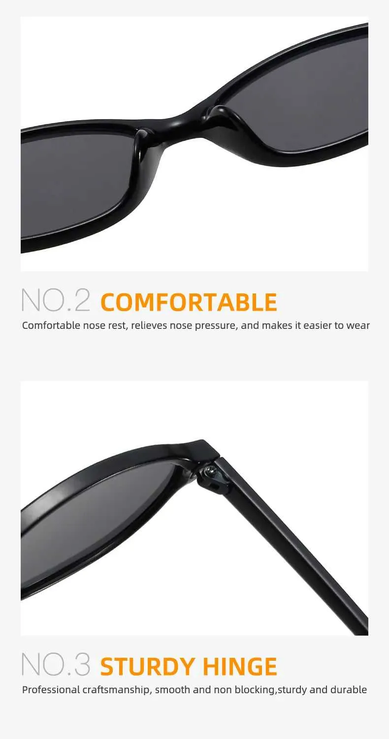 Retro Oval Frame Sunglasses