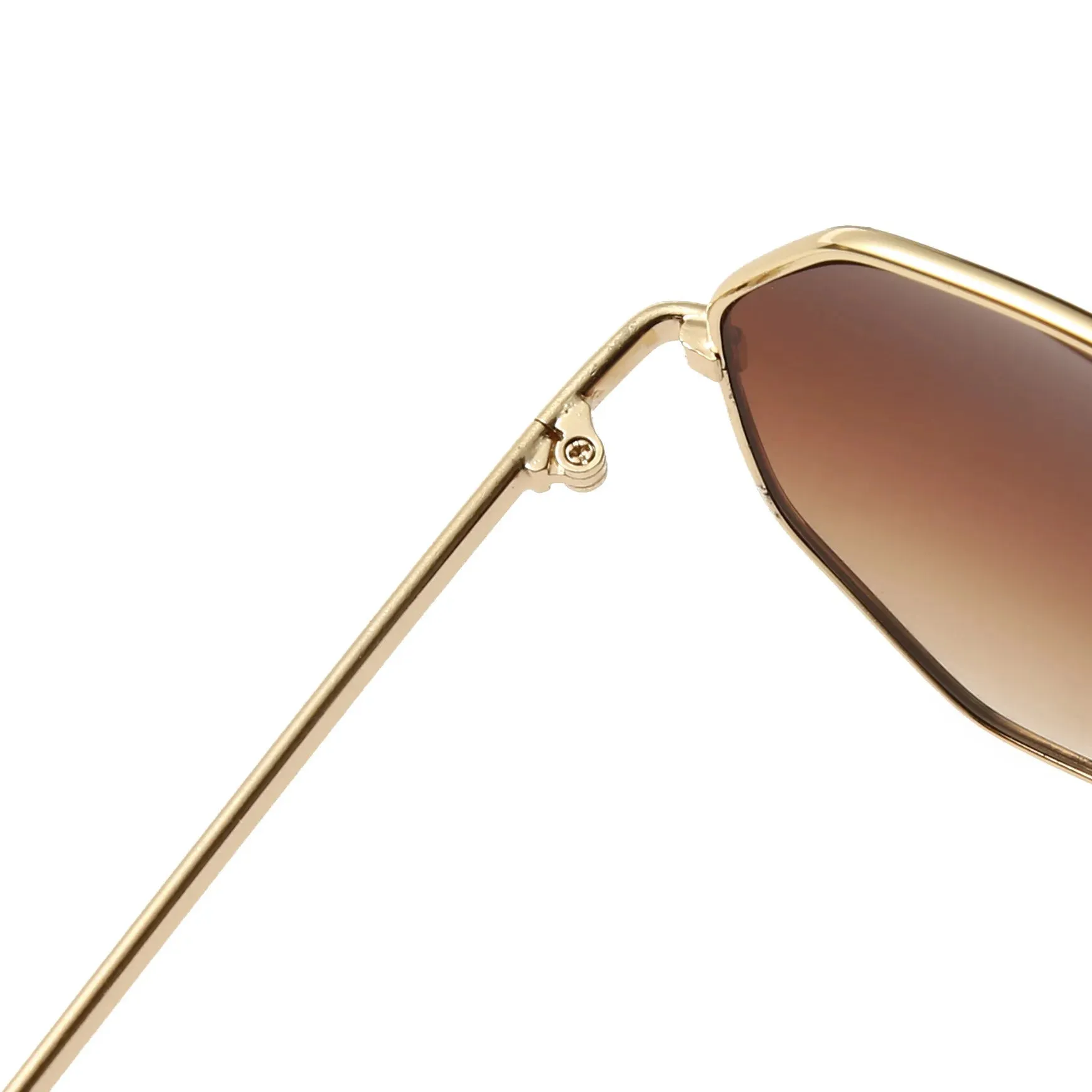 Rimless Alloy Aviation Pilot Sunglasses for Women 2023 Brand Gradient Sun Glasses Female Metal Oval Shades Black Brown очки