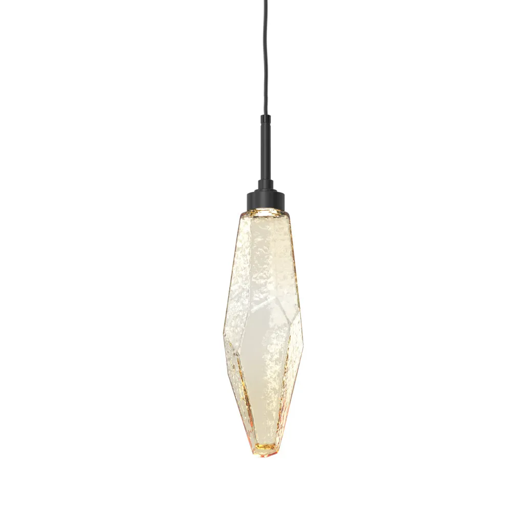Rock Crystal LED Pendant Light