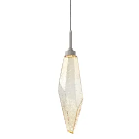 Rock Crystal LED Pendant Light