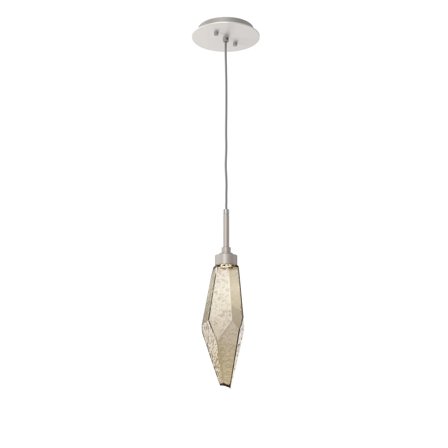 Rock Crystal LED Pendant Light