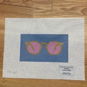 Rosé Colored Glasses Canvas