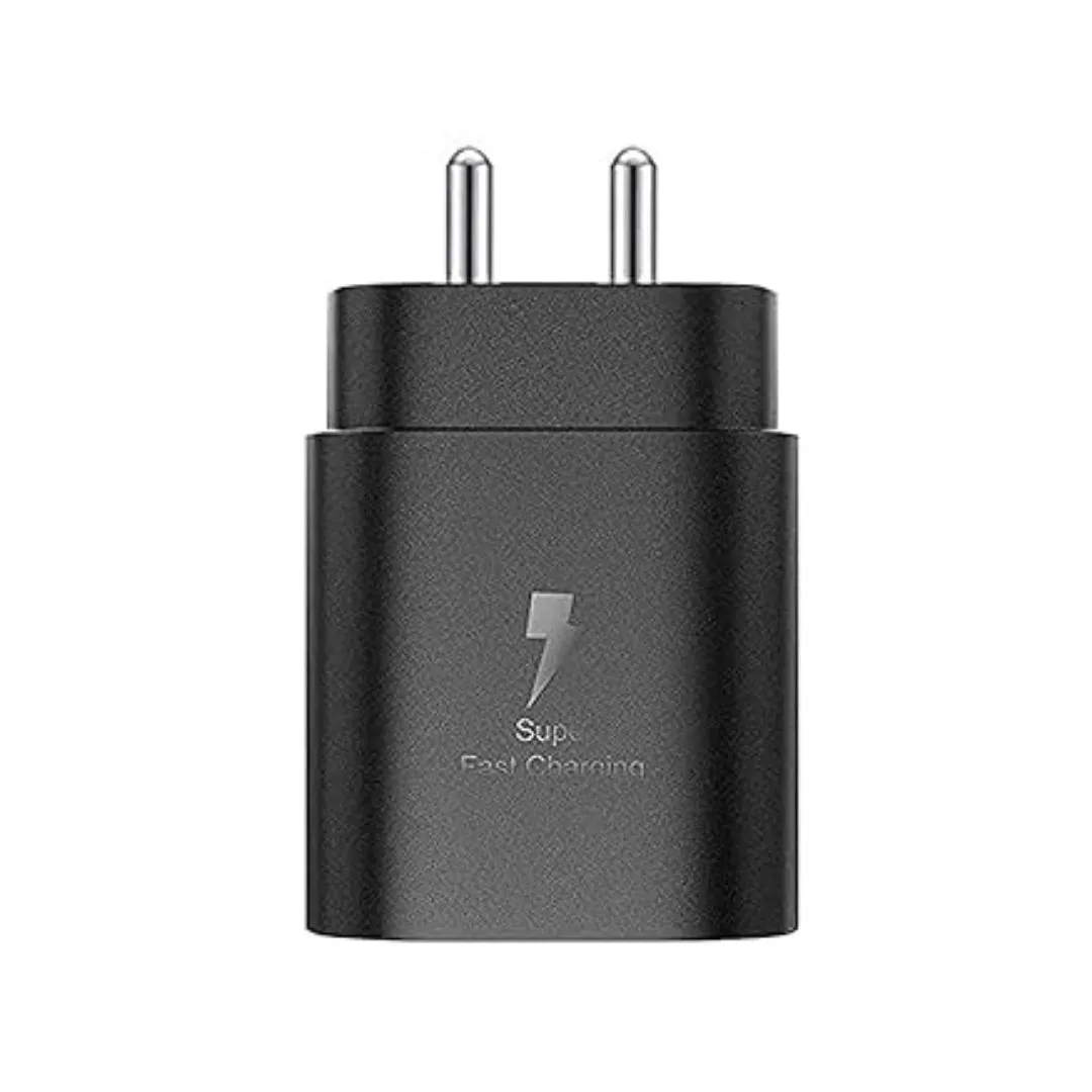 Samsung A52s 5G 25W Charger With Type C-C Cable Black