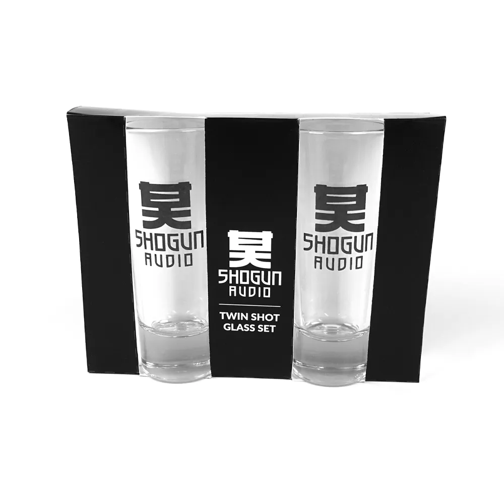 Shogun Audio Twin Shot Glass Set