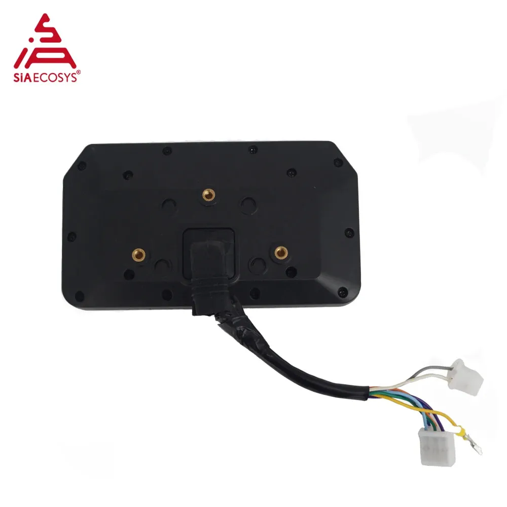 SIAECOSYS Adjustable TFT T15 with CAN-BUS Communication Speedometer for Electric Scooter Optional Instrument LCD Display