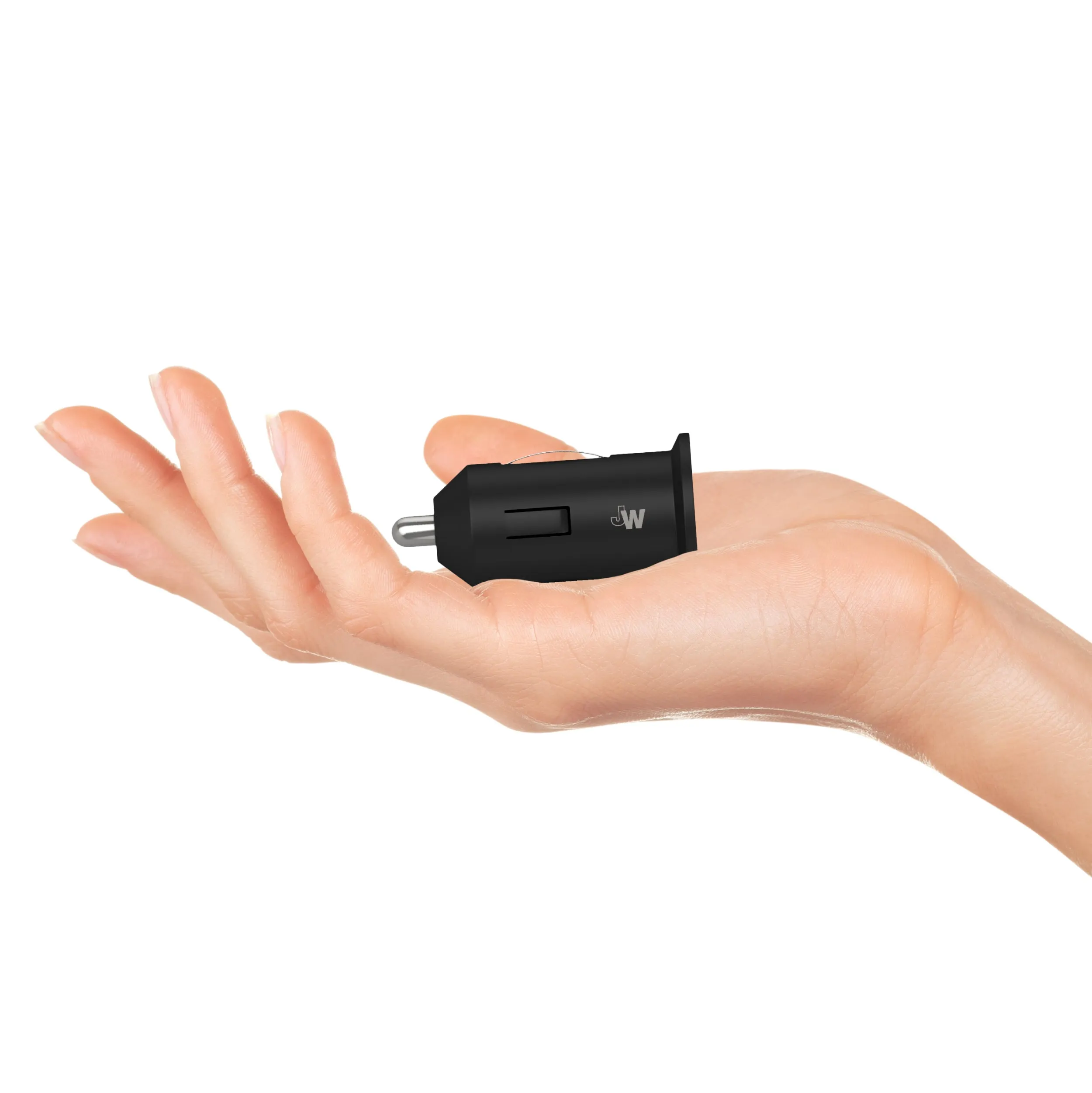 Single USB 2.4A Car Charger with 6ft USB-C Cable