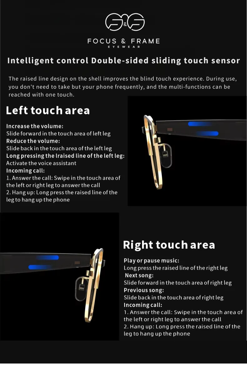 THE MCGEE Frame - Bluetooth Glasses