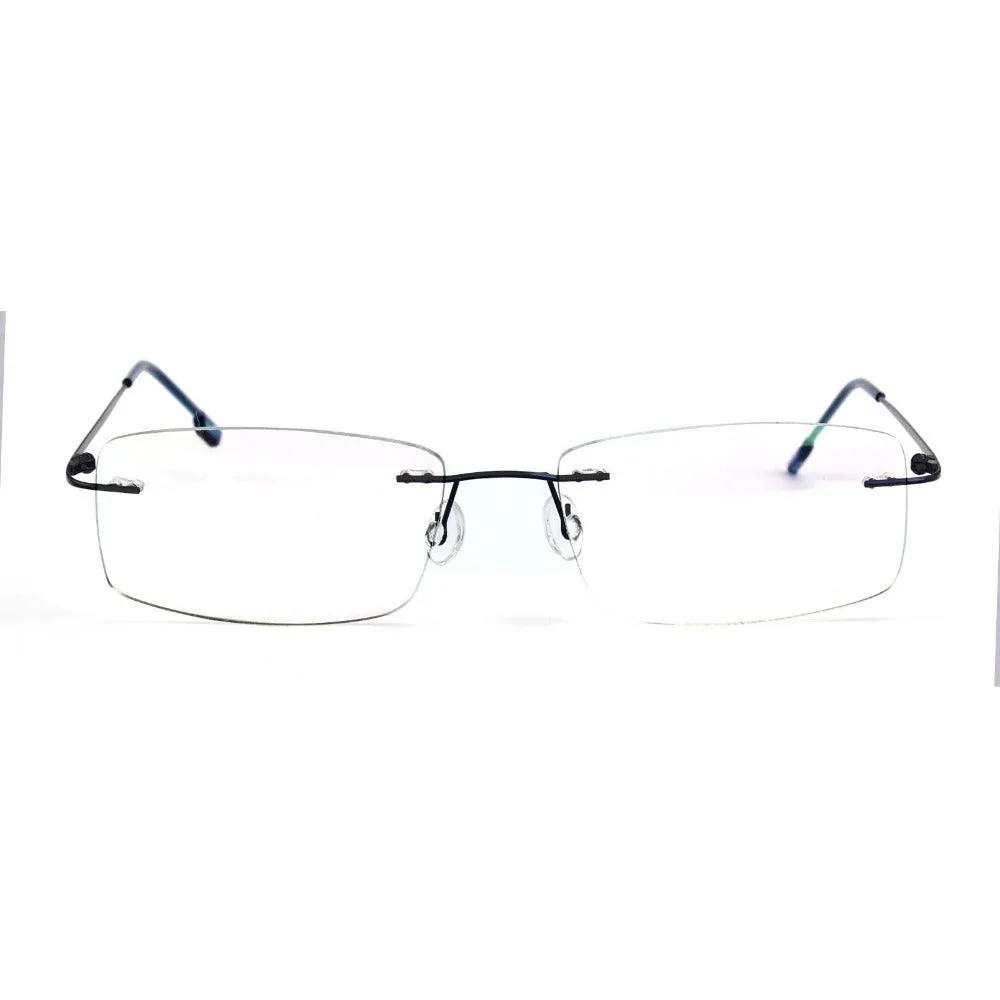Titanium Alloy Rimless Flexible Hinged Eyeglasses A305