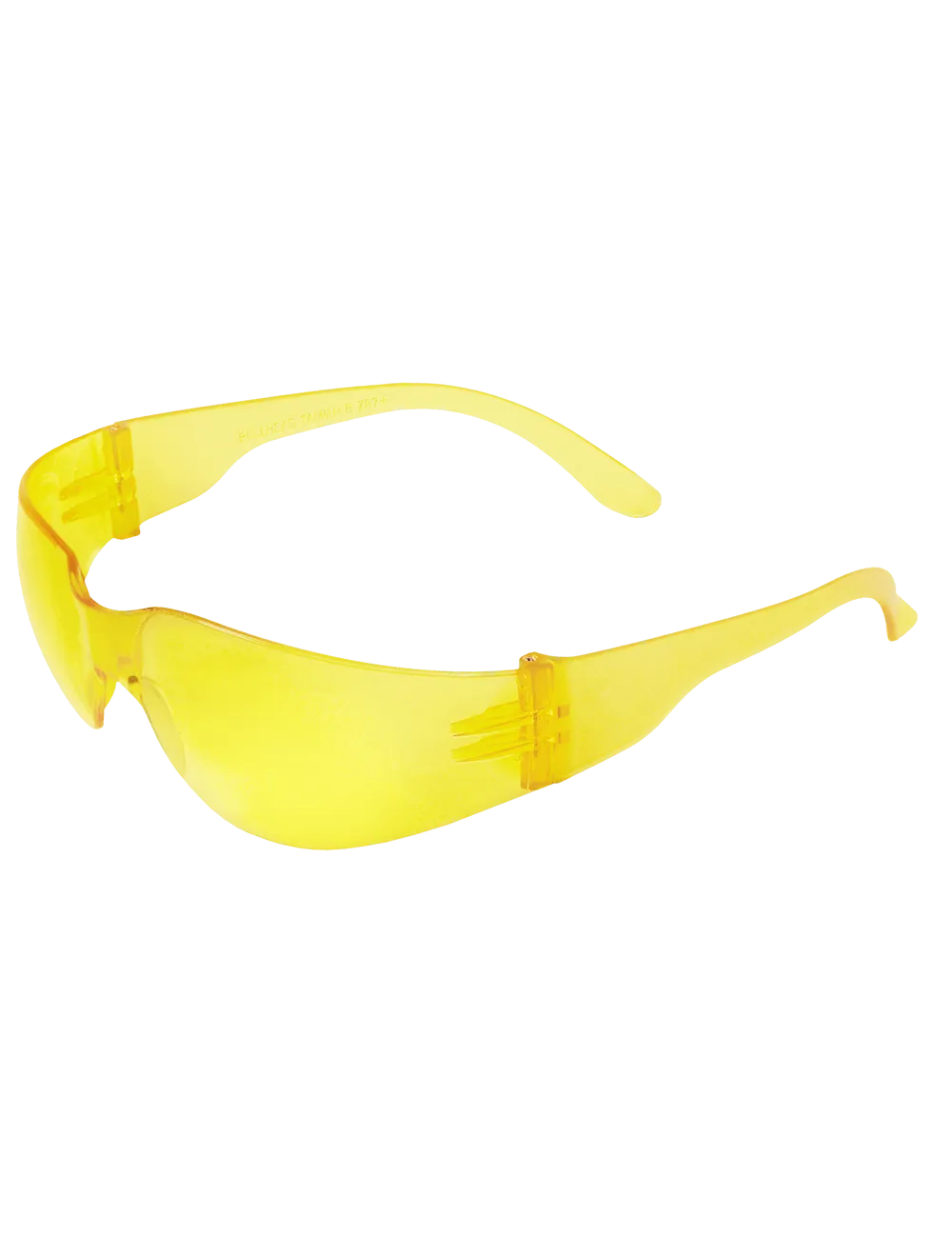 Torrent™ Yellow Lens, Frosted Yellow Frame Safety Glasses - BH134
