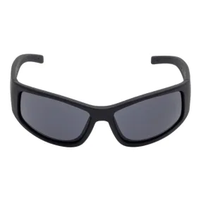UGLY FISH - FLEX UNBREAKABLE SAFETY SUNGLASSES RSU5507 - MATT BLACK FRAME/SMOKE LENS