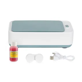 Ultrasonic Jewelry Cleaner, compact size, 1 Pint , 80W , USB Mulit Voltage