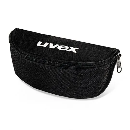 Uvex Kidney Shaped Spectacle Case c/w Clip 1082